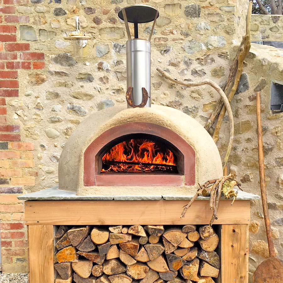 Ceramiko Pro 1000 Wood Fired Pizza Oven Only 100x100 Cooking Area