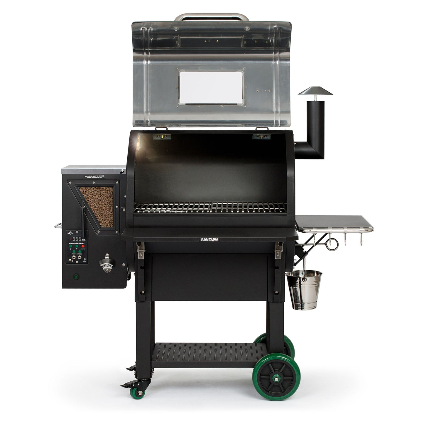 Green Mountain Grill - Ledge  Stainless Prime Wood Pellet Smoker