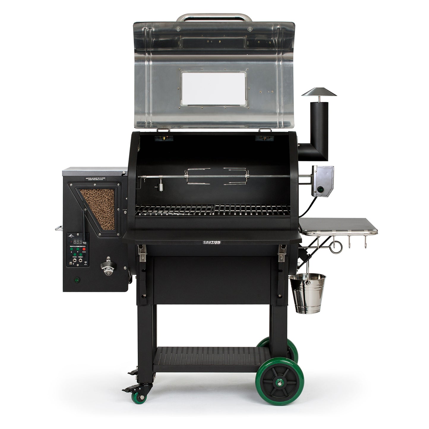 Green Mountain Grill - Ledge  Stainless Prime Wood Pellet Smoker