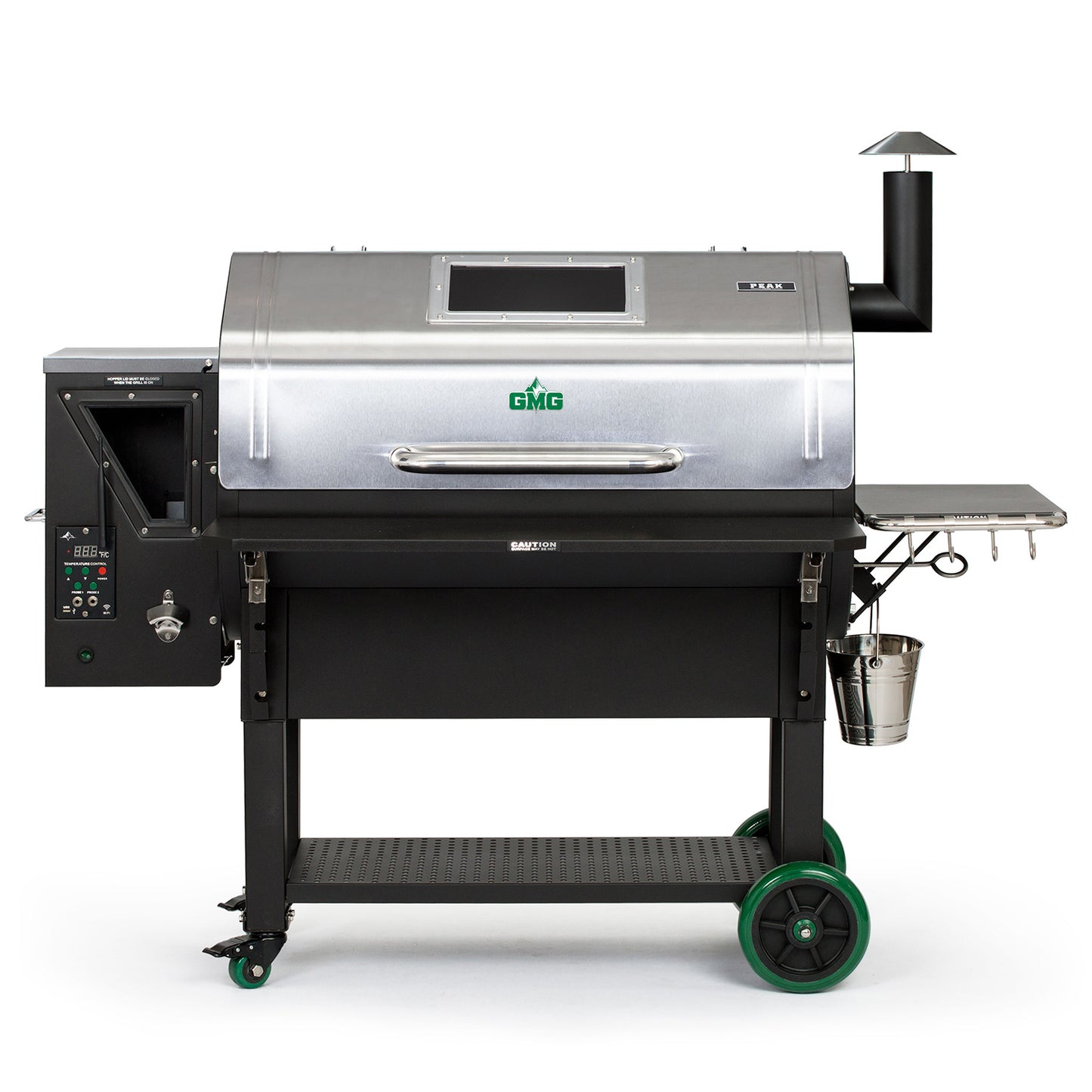 Green Mountain Grill - Peak Prime Stainless Wood Pellet Smoker