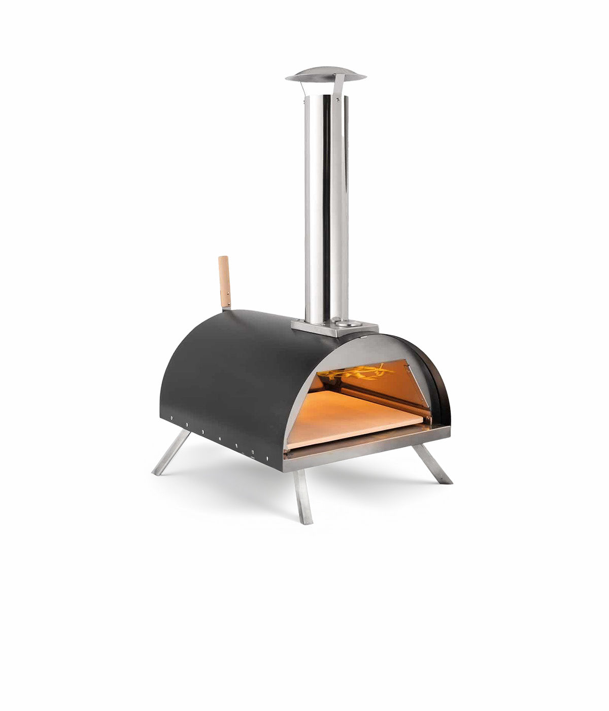 Alfresco Chef Ember Wood Fired Pizza Oven 82x49x52cm